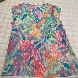Lilly Pulitzer Sparkling Sands Neon Pastel Sleeveless